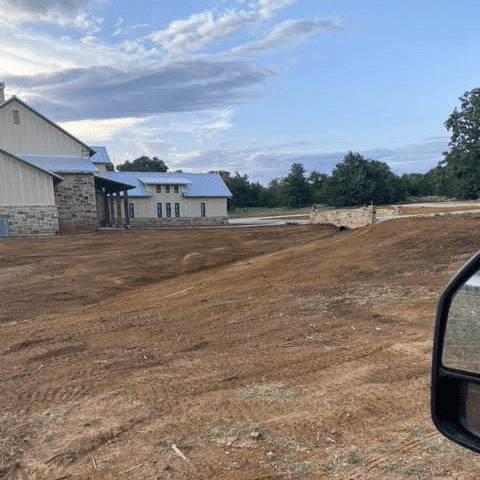 Land grading — site preparation